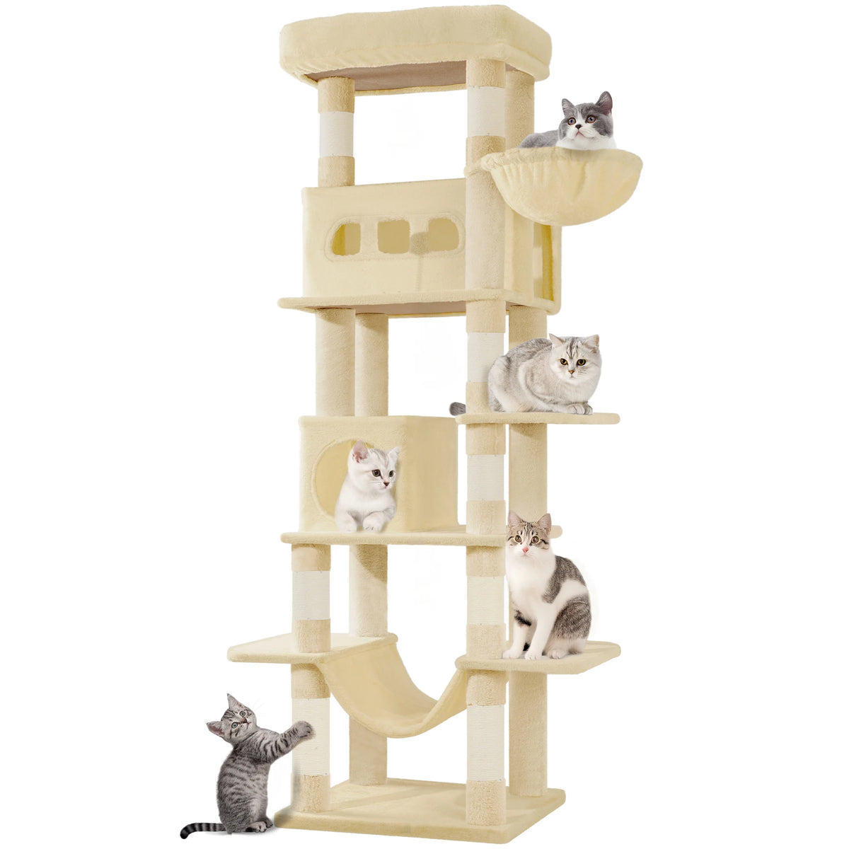 Grand arbre à chat 170 cm