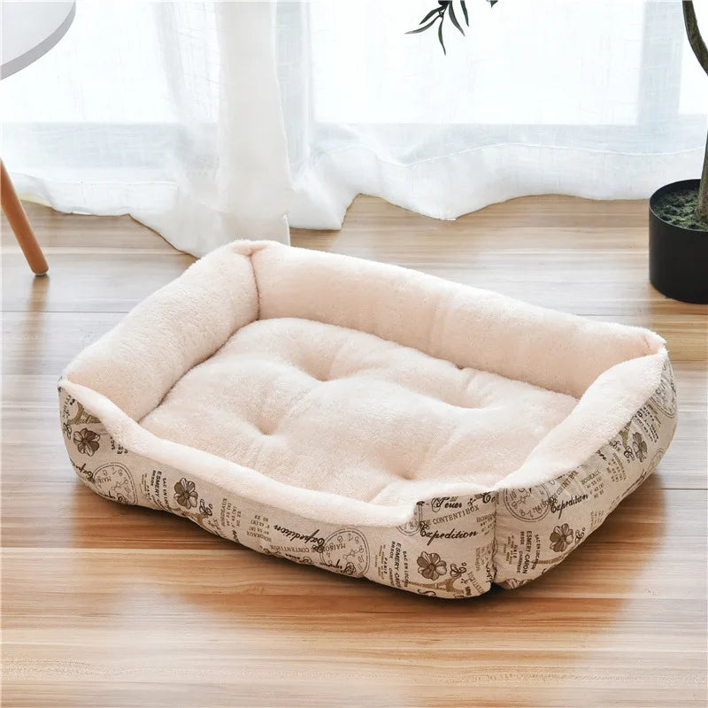 Panier douillet pour chien et chat