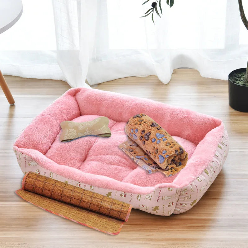 Panier douillet pour chien et chat