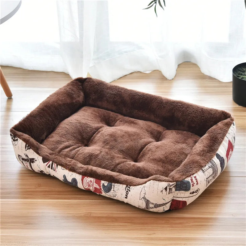 Panier douillet pour chien et chat