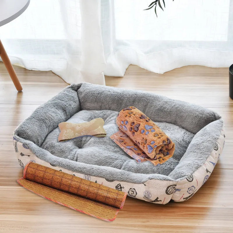 Panier douillet pour chien et chat