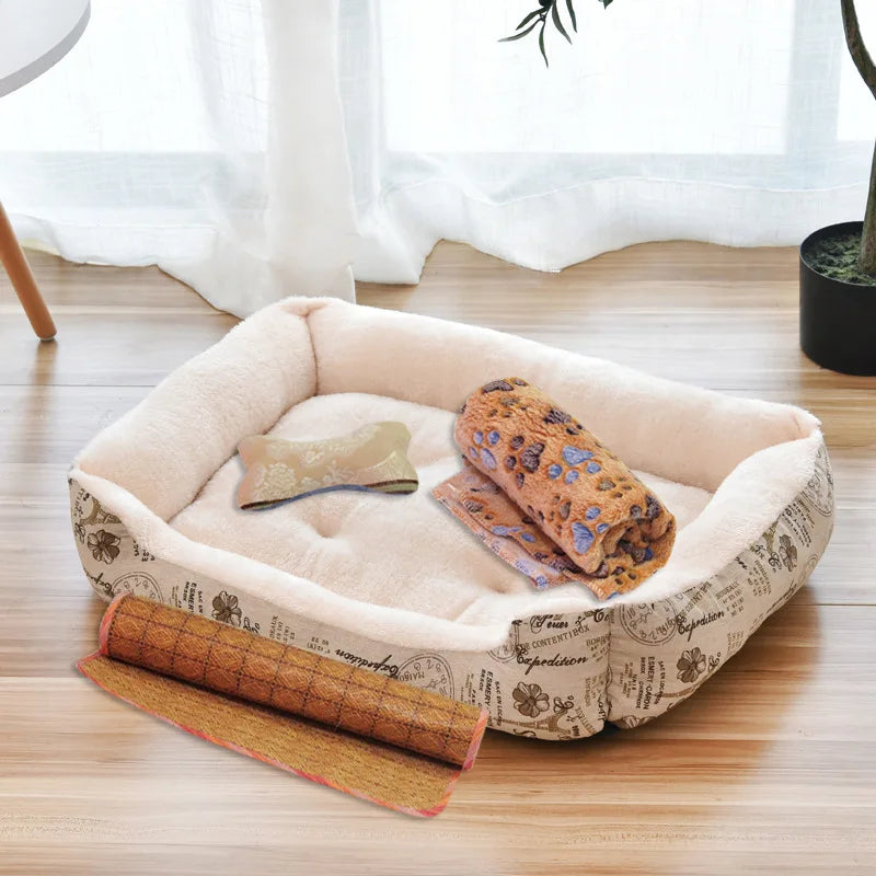Panier douillet pour chien et chat