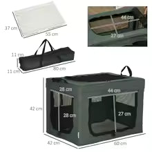 Sac de transport pliable pour chien et chat