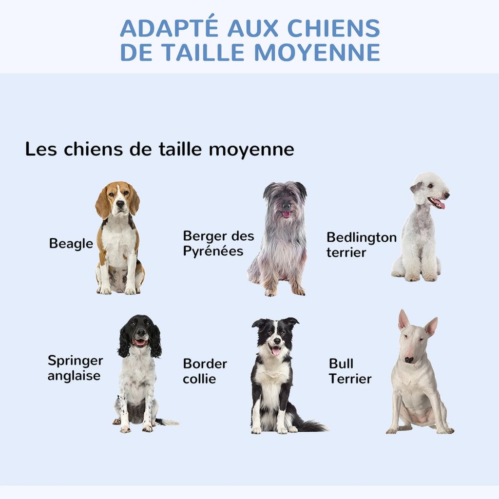 Cage pliable noire pour chien avec deux portes – vue 4