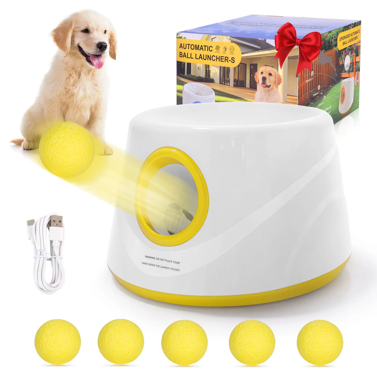 Lanceur de balles automatique pour chien