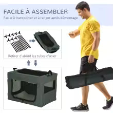 Sac de transport pliable pour chien et chat