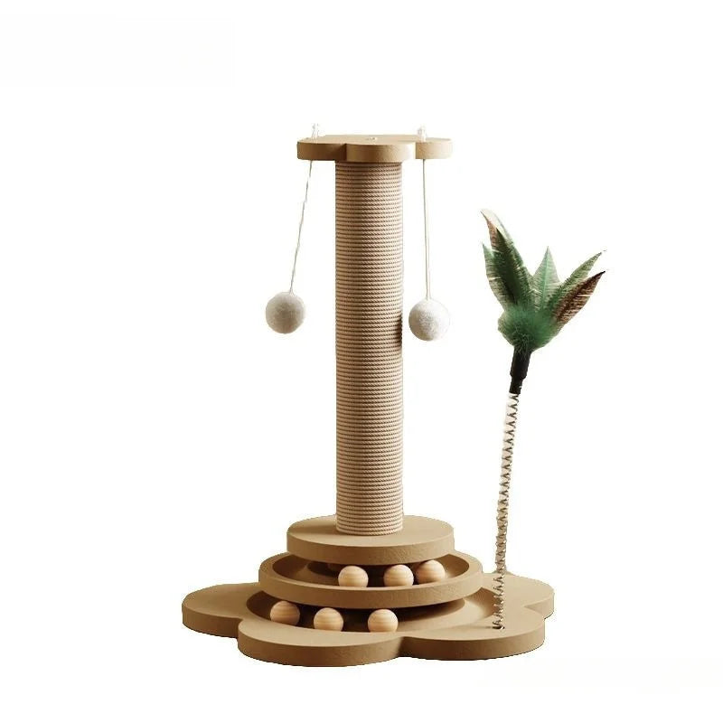 Tour de jeu en bois pour chat