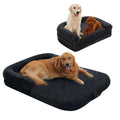 Canapé-lit pliable gris foncé pour chien