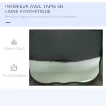 Sac de transport pliable pour chien et chat